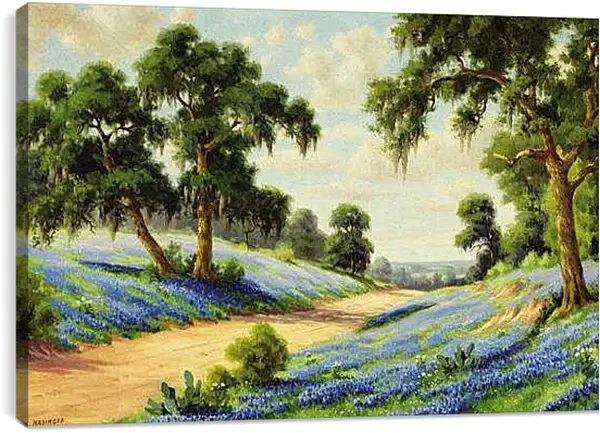 Постер на подрамнике - Лес