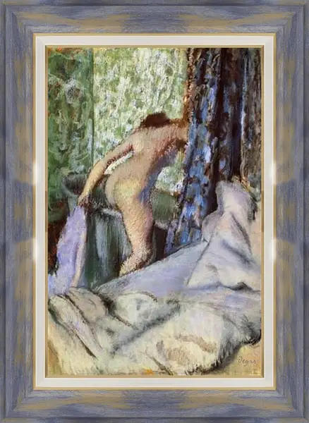 Картина в раме - Le Bain, le bain matinal. Эдгар Дега