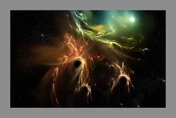 Картина в раме - Космос