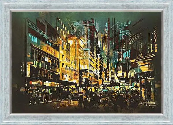 Картина в раме - ART город