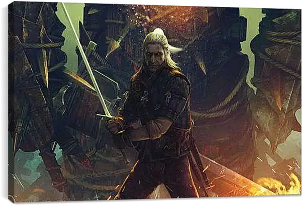 Постер на подрамнике - The Witcher 2: Assassins Of Kings