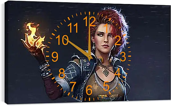 Часы картина - The Witcher (Ведьмак), Трисс Меригольд