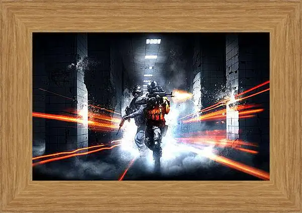 Картина в раме - Battlefield 3