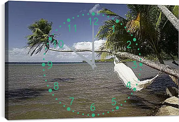 Часы картина - Лето