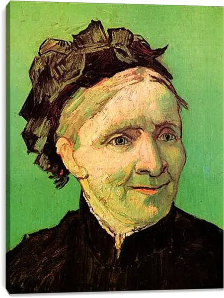Постер на подрамнике - Portrait of the Artist s Mother. Винсент Ван Гог
