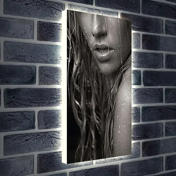 Лайтбокс световая панель - Девушка