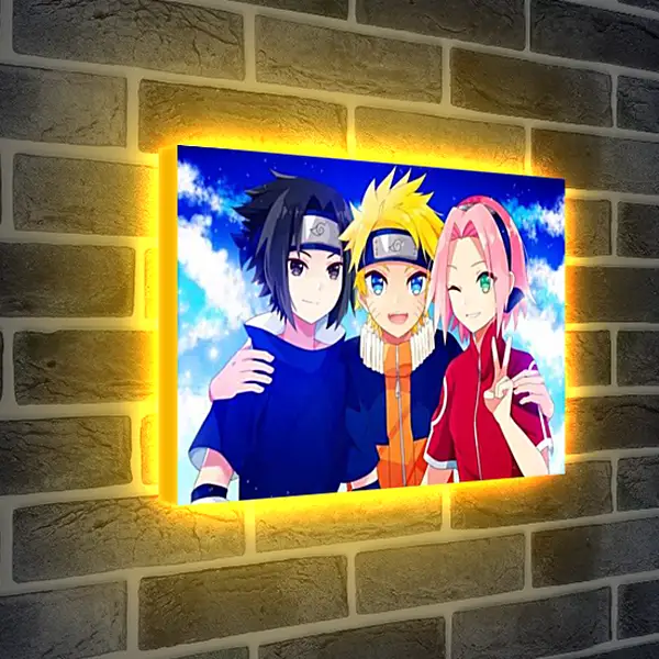 Лайтбокс световая панель - Аниме Боруто