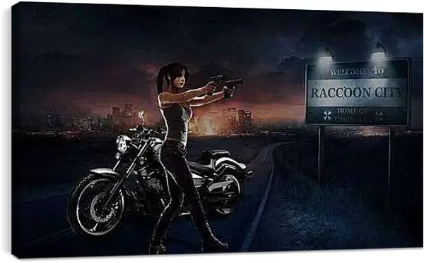 Постер на подрамнике - Resident Evil: Operation Raccoon City