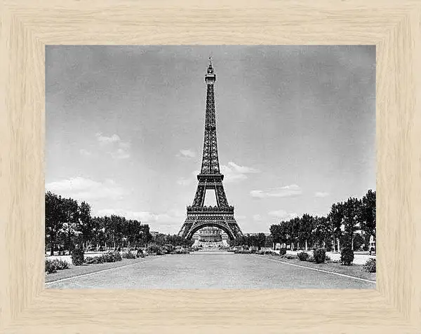 Картина в раме - Парк Парижа