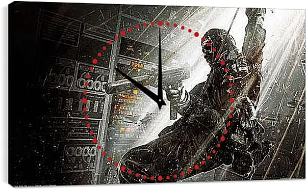 Часы картина - Call Of Duty: Black Ops