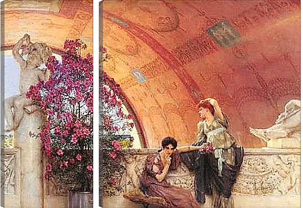 Модульная картина - Unconscious Rivals. Лоуренс Альма-Тадема