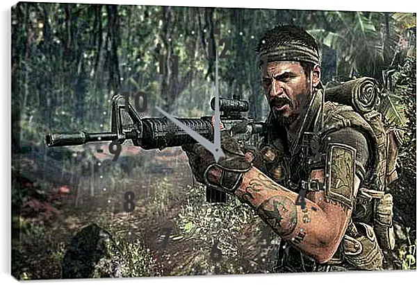 Часы картина - Call Of Duty
