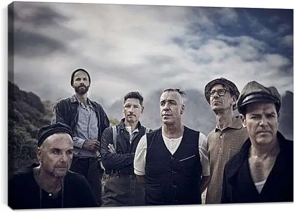Постер на подрамнике - Rammstein
