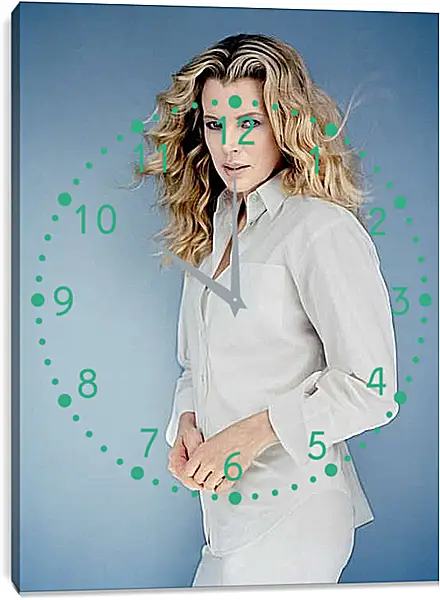 Часы картина - Ким Бейсингер. Kim Basinger