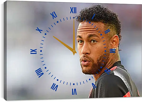 Часы картина - Неймар. Neymar