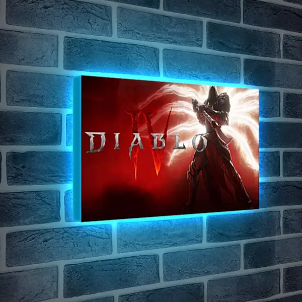 Лайтбокс световая панель - Diablo IV