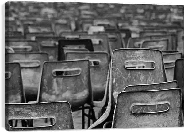 Постер на подрамнике - Ожидание верующих