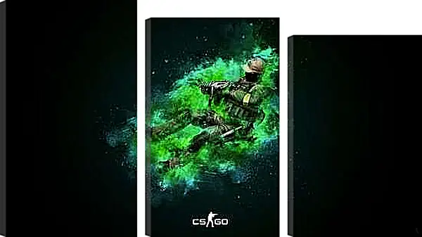 Модульная картина - CS Green
