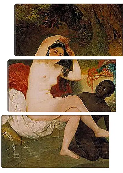 Модульная картина - Вирсавия. Брюллов Карл Павлович