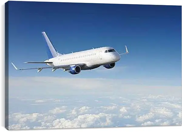 Постер на подрамнике - Над облаками