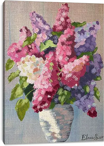 Постер на подрамнике - Flowers 37