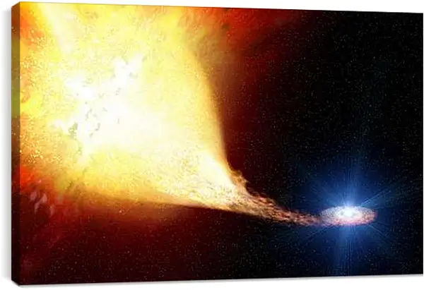 Постер на подрамнике - Космос