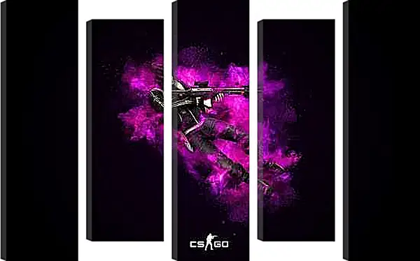 Модульная картина - CS Pink