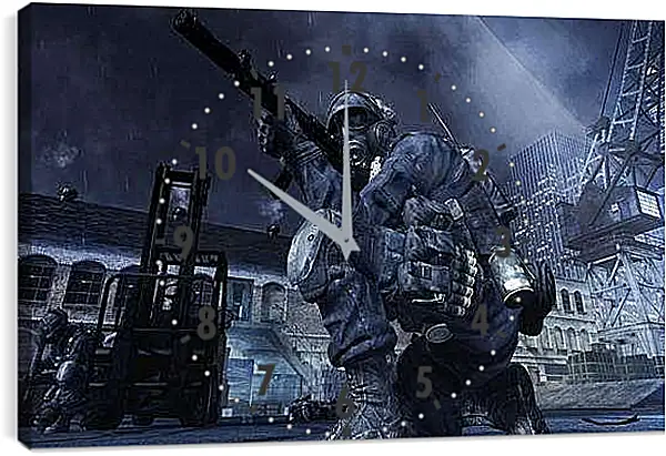 Часы картина - Call Of Duty