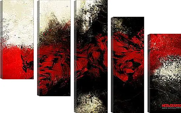 Модульная картина - Metal Gear
