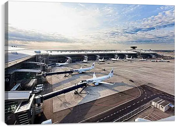 Постер на подрамнике - Аэропорт