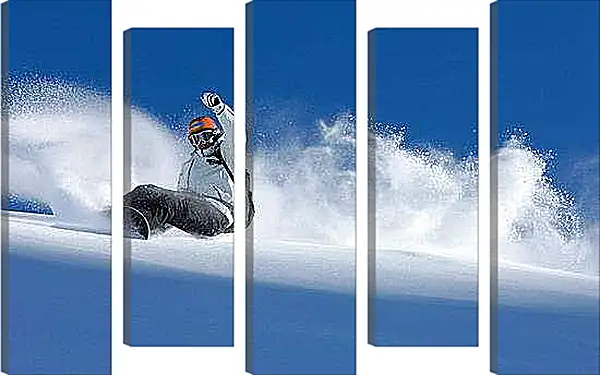 Модульная картина - На всех парах