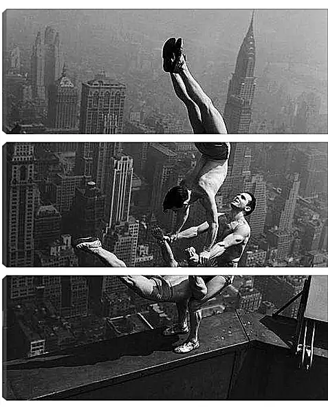 Модульная картина - Гимнасты