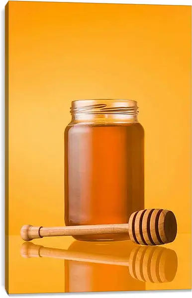 Постер на подрамнике - Мед. Золотой нектар.