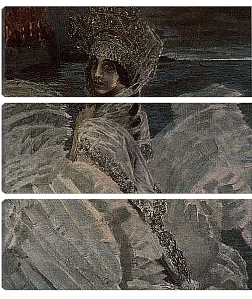 Модульная картина - Царевна Лебедь. Врубель Михаил