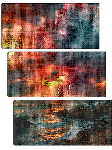 Модульная картина - Clouds 2