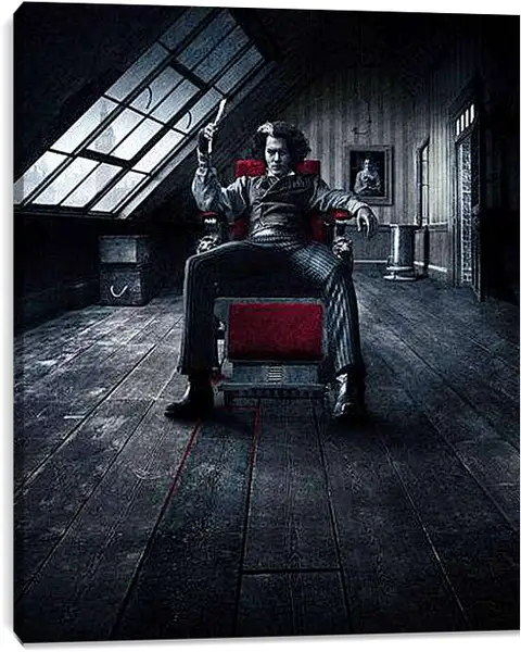 Постер на подрамнике - Johnny Depp - Джонни Депп
