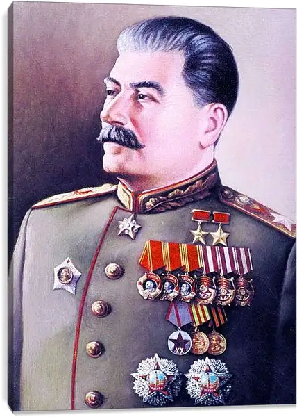 Постер на подрамнике - Иосиф Виссарионович Сталин