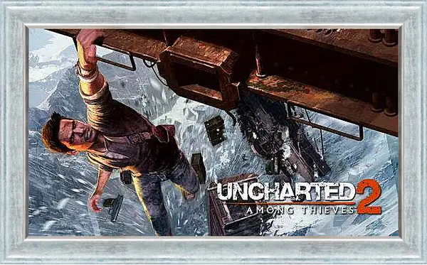 Картина в раме - uncharted 2 among thieves, uncharted 2, danger