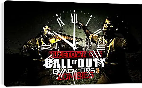 Часы картина - Call Of Duty: Black Ops II