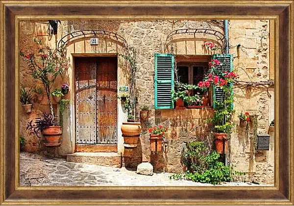 Картина в раме - Улица Испании