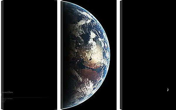 Модульная картина - Космос