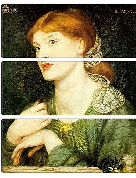 Модульная картина - Il Ramoscello. Данте Габриэль Россетти