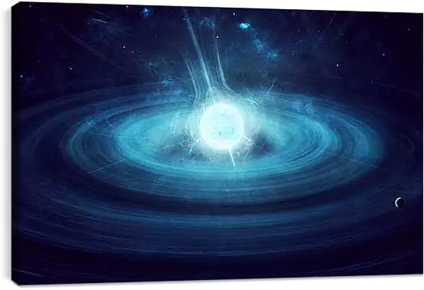 Постер на подрамнике - Космос