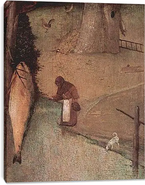 Постер на подрамнике - Hl. Christophorus. Иероним Босх