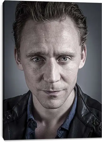 Постер на подрамнике - Том Хиддлстон. Thomas Hiddleston