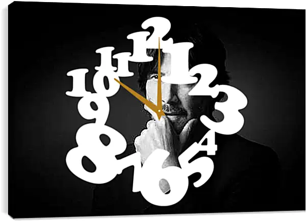 Часы картина - Киану Ривз. Keanu Reeves