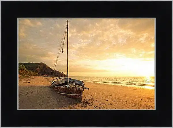 Картина в раме - Boat - Лодка