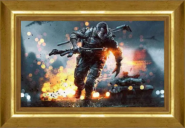 Картина в раме - Battlefield 4