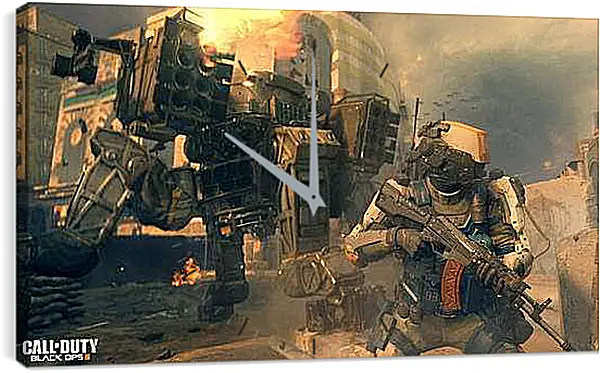 Часы картина - Call Of Duty: Black Ops III