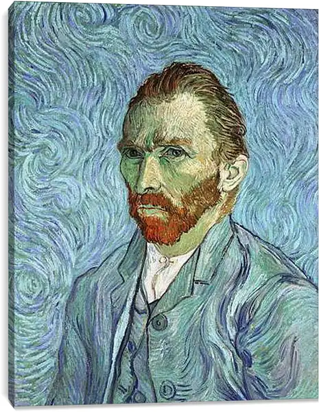 Постер на подрамнике - Selfportrait. Винсент Ван Гог